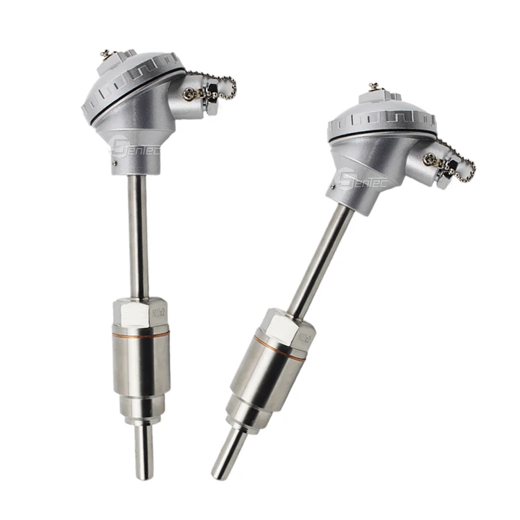 Gas Temperature Sensor Thermocouple Detector Probe PT100 Liquid Temperature Transducer Transmitter