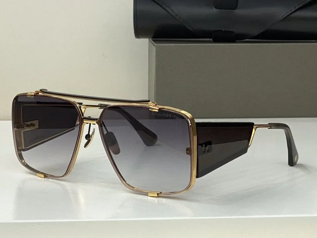 DT SOULINER TWO Sunglasses Top High Quality Sunglasses For Men Titanium Style Fashion Design Sunglasses For Womens With Box
DT SOULINER TWO Sunglasses Top High Quality Sunglasses For Men Titanium Style Fashion Design Sunglasses For Womens With Box