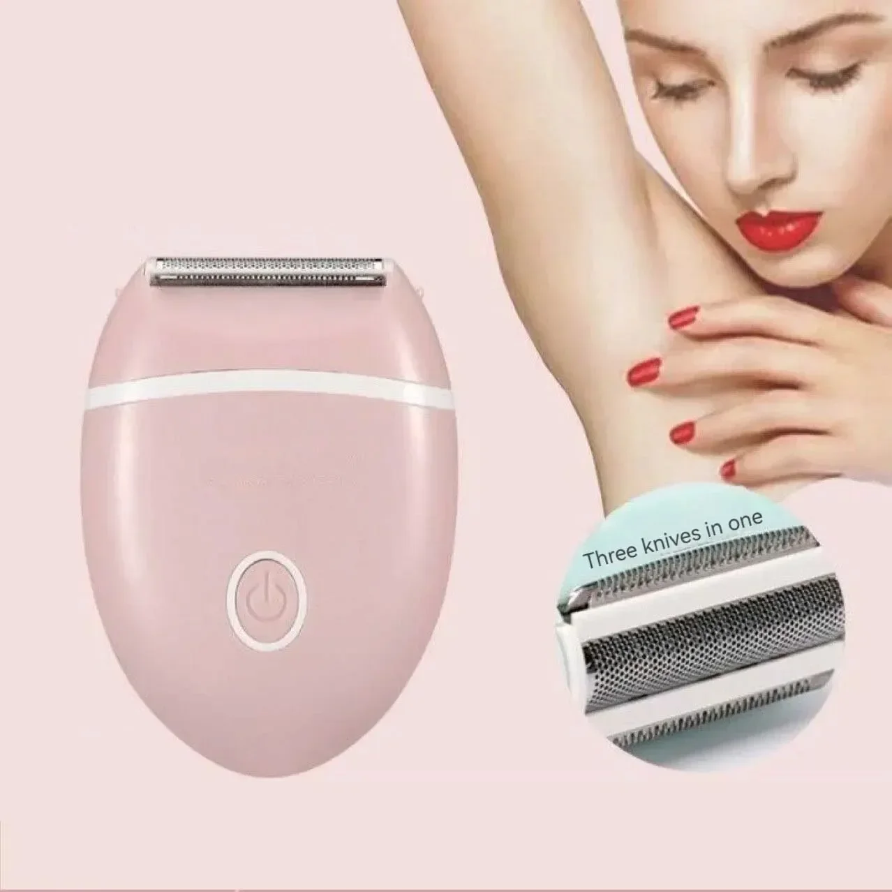 185-Hair Removal Machine Trimmer For Women Knife Tip Waterproof Whole Body Washable Armpit Hair And Leg Hair
185-Hair Removal Machine Trimmer For Women Knife Tip Waterproof Whole Body Washable Armpit Hair And Leg Hair