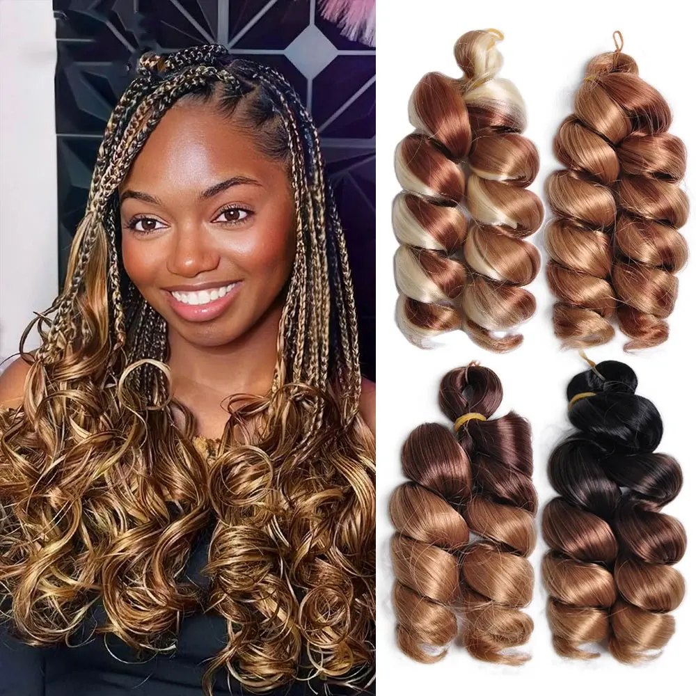 Luoyudu 12 inch Synthetic French Curl Braiding Hair Pre Stretched Bouncy Braiding Hair Easy Braid Crochet Hair Extensions
Luoyudu 12 inch Synthetic French Curl Braiding Hair Pre Stretched Bouncy Braiding Hair Easy Braid Crochet Hair Extensions