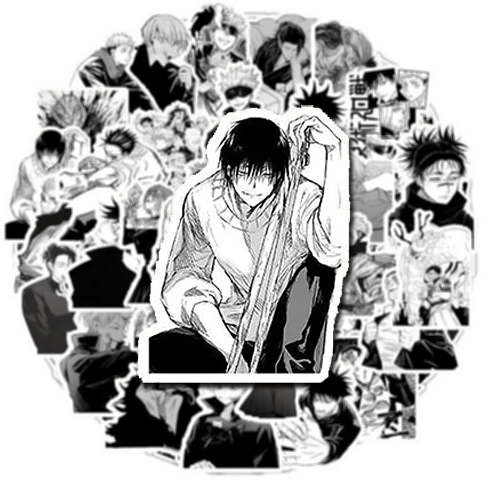 10/30/50/100pcs Black White Jujutsu Kaisen Anime Cartoon Stickers for Stationery Suitcase Laptop Cool Graffiti Sticker Kids Toys
10/30/50/100pcs Black White Jujutsu Kaisen Anime Cartoon Stickers for Stationery Suitcase Laptop Cool Graffiti Sticker Kids Toys