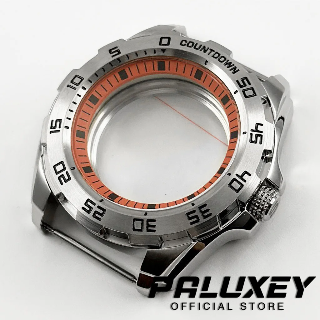 44MM NH34 NH35 NH36 NH38 NH70 NH72 Orange Ring Mechanical Case Modified Watch Case Accessories Precision
44MM NH34 NH35 NH36 NH38 NH70 NH72 Orange Ring Mechanical Case Modified Watch Case Accessories Precision