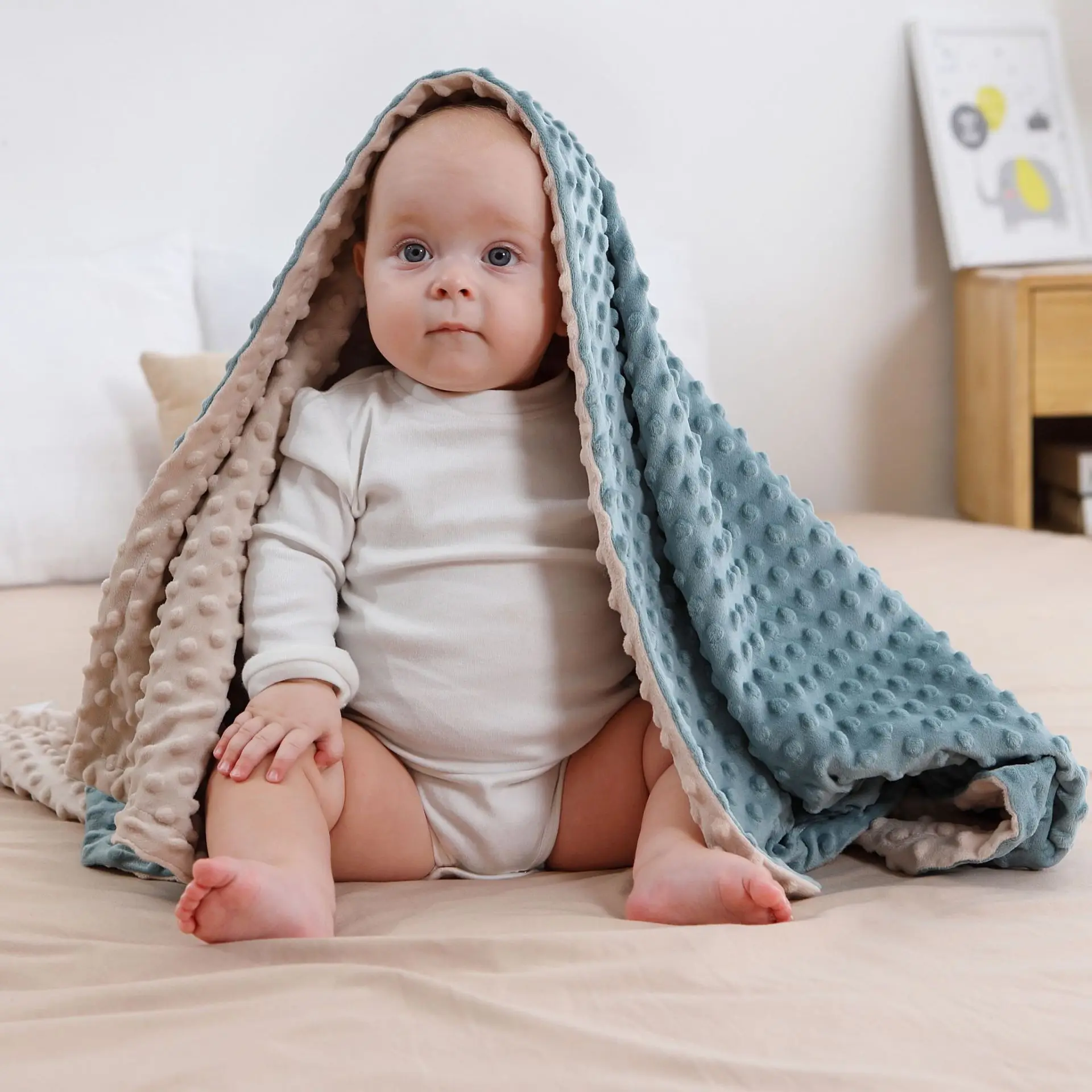 Soothing Beanie Blanket/Newborn Blanket/Baby Blanket/Napping Air Conditioning Blanket/Children's Small Quilt
Soothing Beanie Blanket/Newborn Blanket/Baby Blanket/Napping Air Conditioning Blanket/Children's Small Quilt