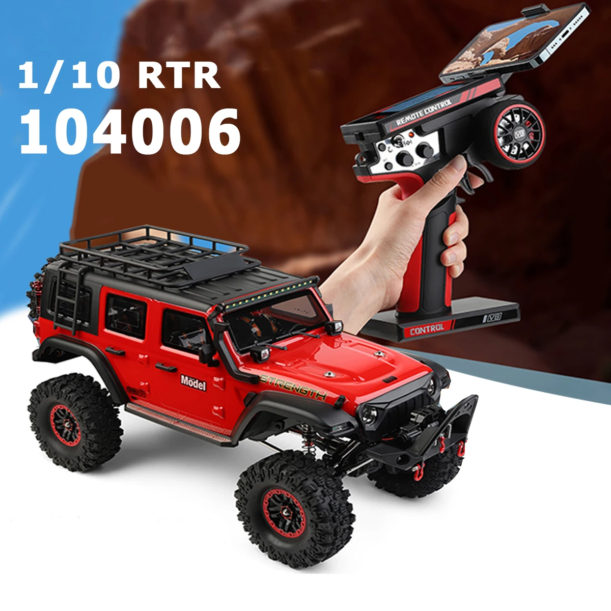 1/10 WLtoys 104006 4WD альпинистский автомобиль, высокоскоростной автомобиль с дистанционным управлением, внедорожник, радиоуправляемый автомобиль, дрифт-автомобиль, игрушечный мальчик
1/10 WLtoys 104006 4WD альпинистский автомобиль, высокоскоростной автомобиль с дистанционным управлением, внедорожник, радиоуправляемый автомобиль, дрифт-автомобиль, игрушечный мальчик