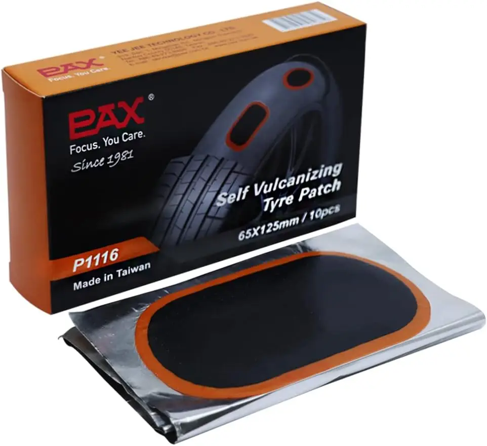 10 Pcs 65 x 125mm Oval Tube Patches for Car, Truck, ATV, BMX, Inflatable Repair
10 Pcs 65 x 125mm Oval Tube Patches for Car, Truck, ATV, BMX, Inflatable Repair