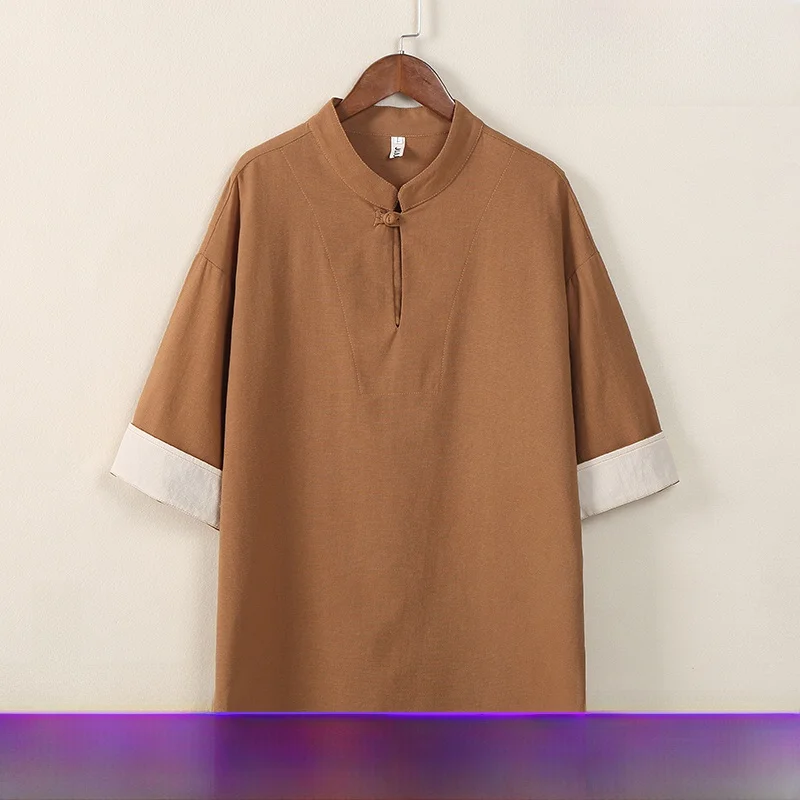 Chinese Medicine Work Uniform Massage Therapist Master's Clothes Tang Suit Men's Uniform Cotton Linen Short Sleeve Casual Wear
Chinese Medicine Work Uniform Massage Therapist Master's Clothes Tang Suit Men's Uniform Cotton Linen Short Sleeve Casual Wear