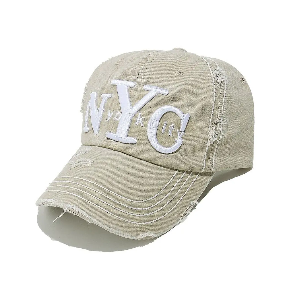 Versatile Embroidered Embroidery Baseball Cap NYC Retro Letter Baseball Hat Peaked Cap Hole Sun Hat Girl
Versatile Embroidered Embroidery Baseball Cap NYC Retro Letter Baseball Hat Peaked Cap Hole Sun Hat Girl