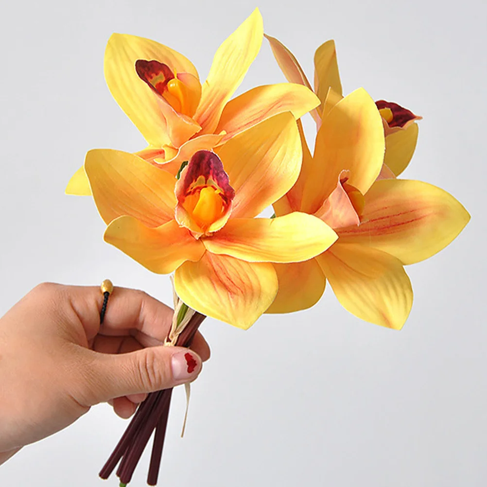 2Pcs Faux Orchid Artificial Flowers Bouquet Realistic Flower Arrangement Home Wedding Decor Artificial Flowers
2Pcs Faux Orchid Artificial Flowers Bouquet Realistic Flower Arrangement Home Wedding Decor Artificial Flowers
