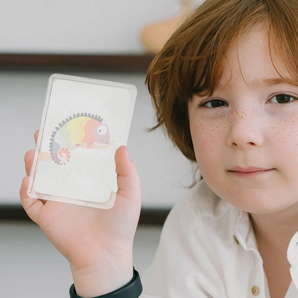 30Pcs Smooth Protector Sleeves Transparent Photo Card Covers for Trading Cards Game Cards Collectibles Anti-Scratch
30Pcs Smooth Protector Sleeves Transparent Photo Card Covers for Trading Cards Game Cards Collectibles Anti-Scratch