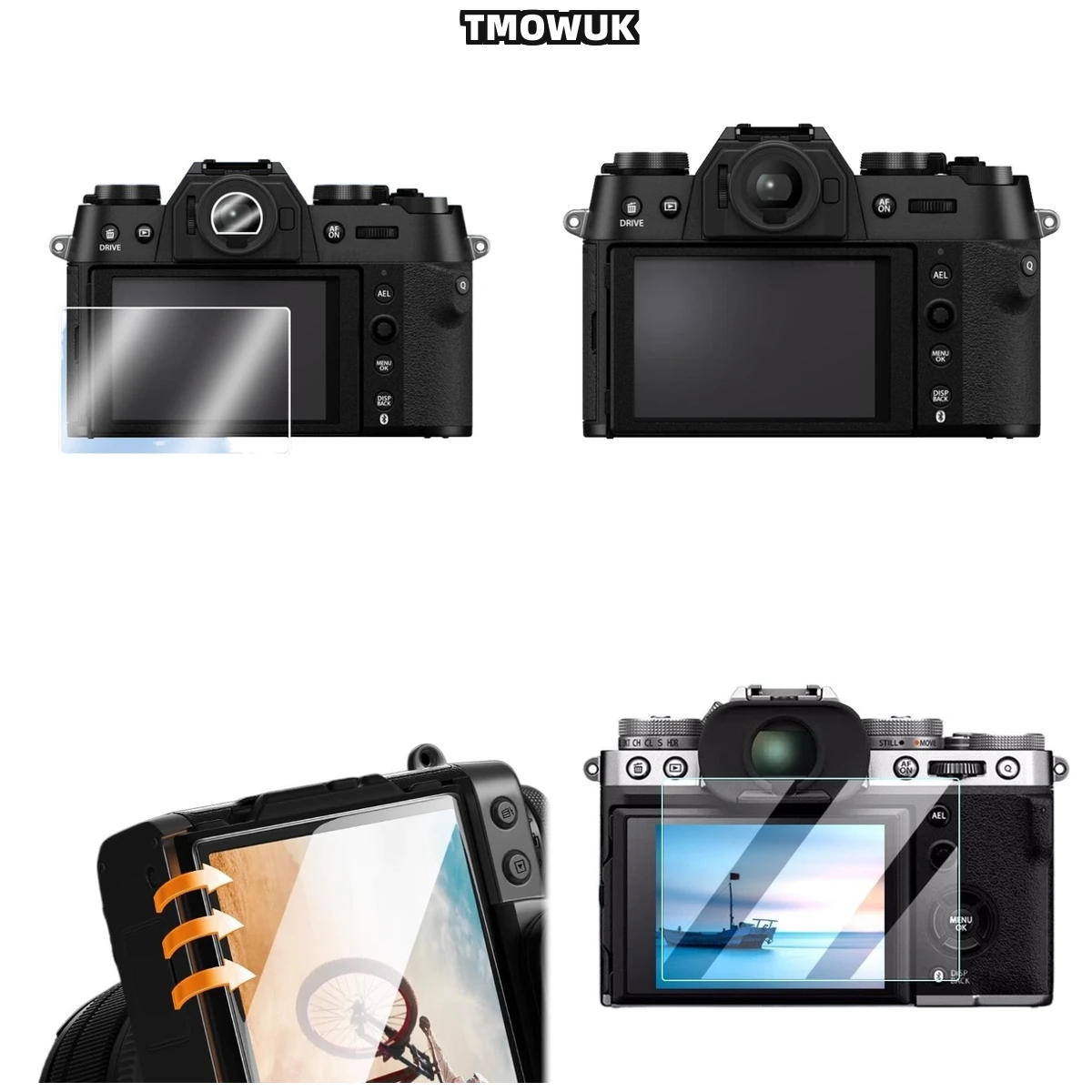 For Fujifilm X-T10 T20 T30 M1 A1 A2 E2 E3 X30 XF10 XS10 XS20 Tempered Glass Film Protective Cover Guard
For Fujifilm X-T10 T20 T30 M1 A1 A2 E2 E3 X30 XF10 XS10 XS20 Tempered Glass Film Protective Cover Guard