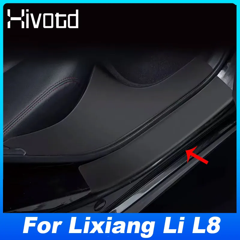 PU Car Door Sill Protective Sticker For Lixiang Li L8 2024 Threshold Strip Trunk Bumper anti-scratch Decals Interior Accessories
PU Car Door Sill Protective Sticker For Lixiang Li L8 2024 Threshold Strip Trunk Bumper anti-scratch Decals Interior Accessories