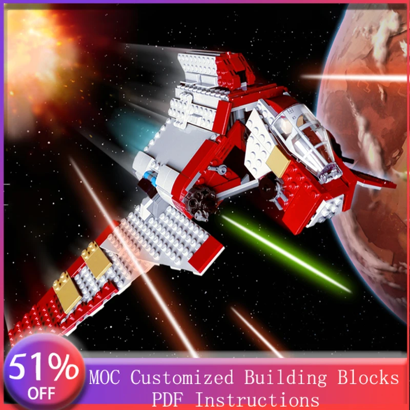 496 деталей: Набор для сборки модульного конструктора Attack Shuttle MOC, креативная модель, игрушка-конструктор DIY, рождественский подарок
496 деталей: Набор для сборки модульного конструктора Attack Shuttle MOC, креативная модель, игрушка-конструктор DIY, рождественский подарок
