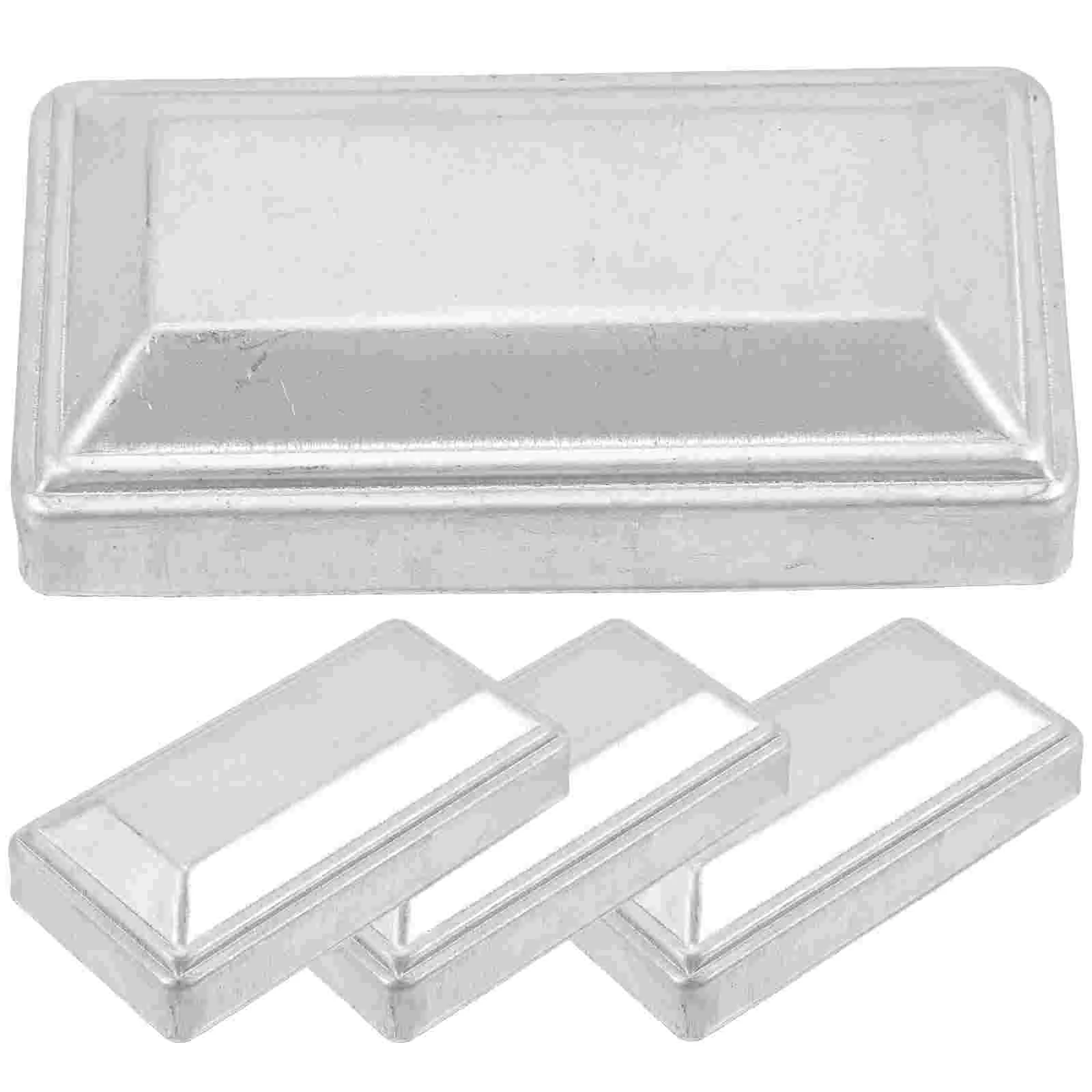 4 Pcs Fence Post Caps Iron Fence Cover Rectangle Post Covers Chain Link Fence Parts Fencing Trellis Gates Garden Supplies Metal
4 Pcs Fence Post Caps Iron Fence Cover Rectangle Post Covers Chain Link Fence Parts Fencing Trellis Gates Garden Supplies Metal