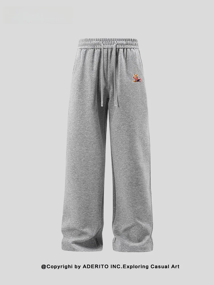 American Sle Casual Pants Loose Straight Leg Spor Bla Men Women All-Match Comfortable Cotton Trousers for Autumn Winter
American Sle Casual Pants Loose Straight Leg Spor Bla Men Women All-Match Comfortable Cotton Trousers for Autumn Winter