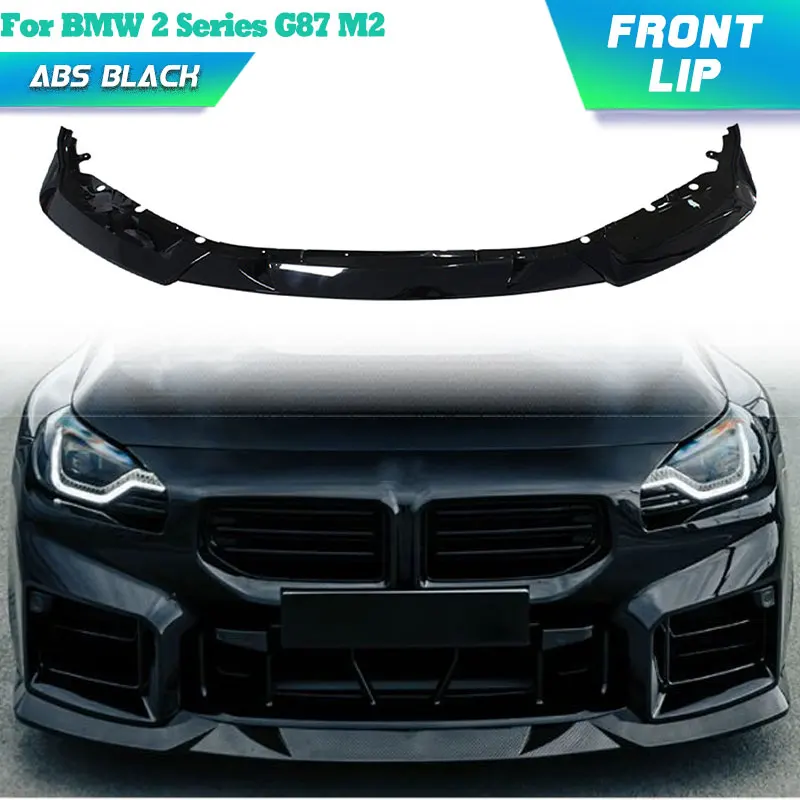ABS Car Front Bumper Lip Spoiler for BMW 2 Series G87 M2 Coupe 2023-2025 Racing Front Lip Chin Apron Guard Body Kits
ABS Car Front Bumper Lip Spoiler for BMW 2 Series G87 M2 Coupe 2023-2025 Racing Front Lip Chin Apron Guard Body Kits