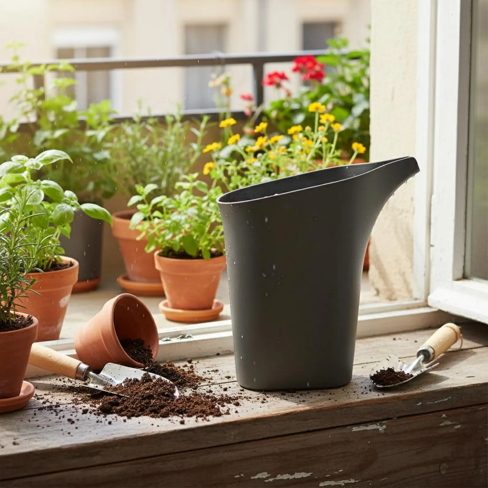Slanted Spout Waterer Lightweight Small Watering Pitcher Watering Container Long-Lasting Gardening Supplies Watertight
Slanted Spout Waterer Lightweight Small Watering Pitcher Watering Container Long-Lasting Gardening Supplies Watertight