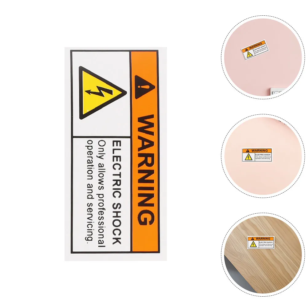 High Voltage Electrical Shock Warning Sticker Self Adhesive Maintenance Danger Label Safety Sign for Schools Hospital Factory
High Voltage Electrical Shock Warning Sticker Self Adhesive Maintenance Danger Label Safety Sign for Schools Hospital Factory