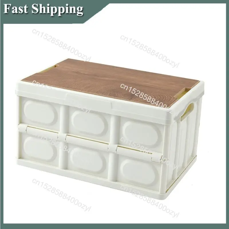 August 55L Portable Large-Capacity Wooden Cover PP Folding Camping Equipment Storage Box Outdoor Travel Tool Box
August 55L Portable Large-Capacity Wooden Cover PP Folding Camping Equipment Storage Box Outdoor Travel Tool Box