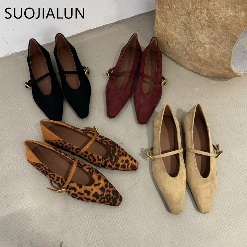 SUOJIALUN 2024 Autumn Women Flat Shoes Fashion Shallow Slip On Ladies Elegant Mary Jane Soft Flat Heel Outdoor Dress Single Shoe
SUOJIALUN 2024 Autumn Women Flat Shoes Fashion Shallow Slip On Ladies Elegant Mary Jane Soft Flat Heel Outdoor Dress Single Shoe