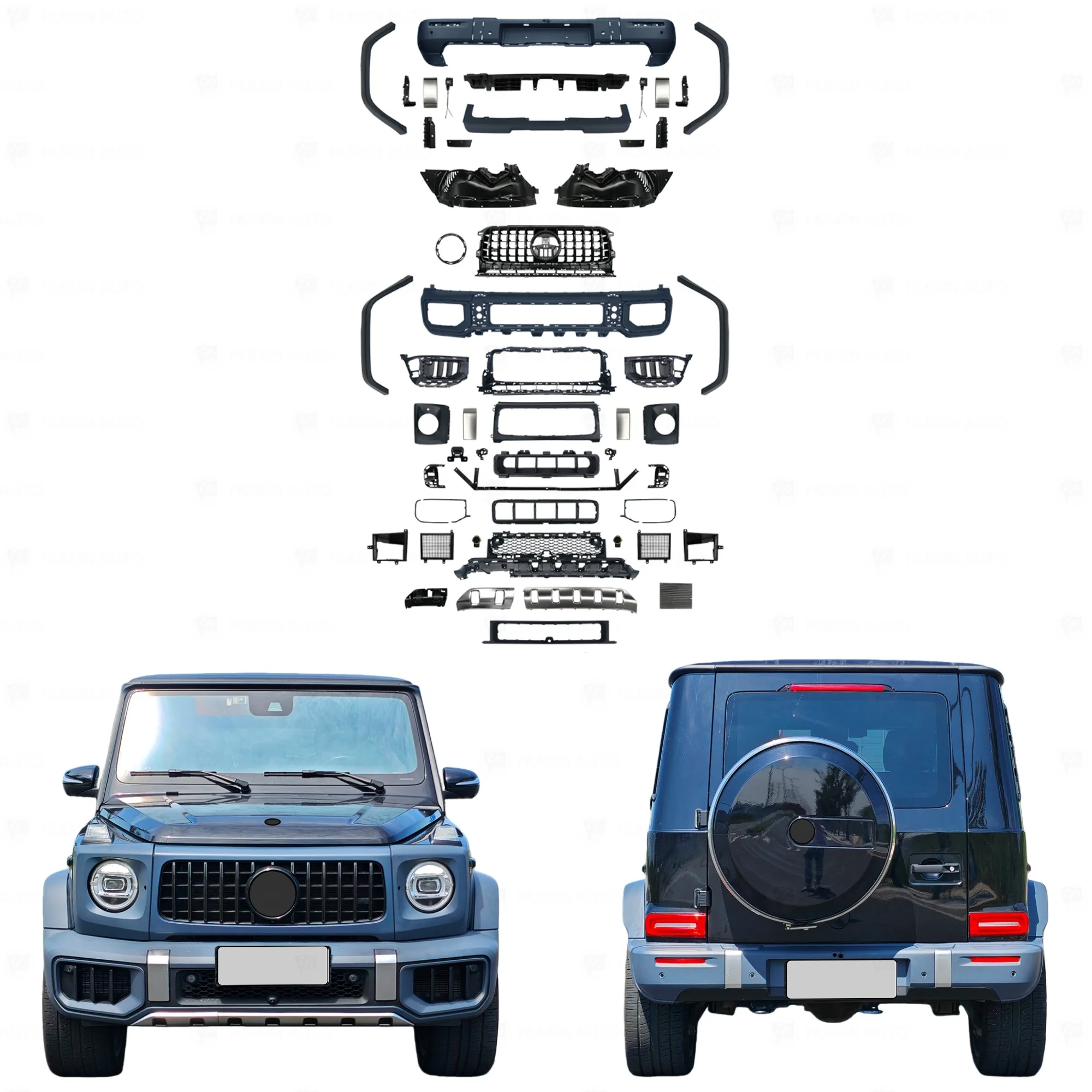 Flying Wing Hot Sale Automotive Bumpers Body Kit For MERCEDES BENZ G Class W464 2019-2024 Modified To W465 2025 G63 Style
Flying Wing Hot Sale Automotive Bumpers Body Kit For MERCEDES BENZ G Class W464 2019-2024 Modified To W465 2025 G63 Style