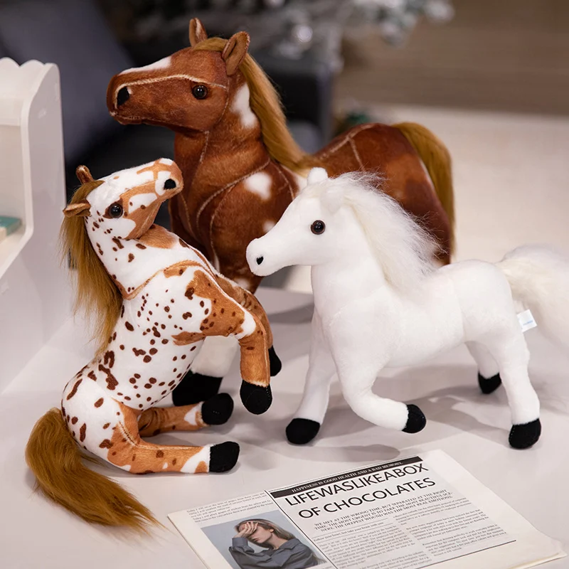 Simulation Horse Plush Toys Cute Stuffed Animal Doll Soft Realistic Horse Toy Kids Newborn Birthday Gift Home Decoration
Simulation Horse Plush Toys Cute Stuffed Animal Doll Soft Realistic Horse Toy Kids Newborn Birthday Gift Home Decoration
