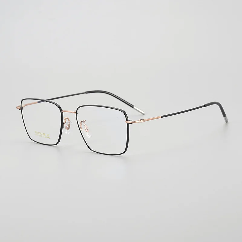 Fashion Square Titanium Glasses Frame Top Quality Men Women Myopia Optical Prescription Eyeglasses Frame Retro Eyewear
Fashion Square Titanium Glasses Frame Top Quality Men Women Myopia Optical Prescription Eyeglasses Frame Retro Eyewear