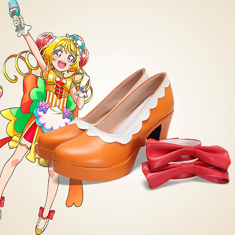 Обувь для косплея Cure Yum Yum Delicious Party Pretty Cure, обувь для косплея Cure Yum Yum, индивидуальный размер 
Обувь для косплея Cure Yum Yum Delicious Party Pretty Cure, обувь для косплея Cure Yum Yum, индивидуальный размер