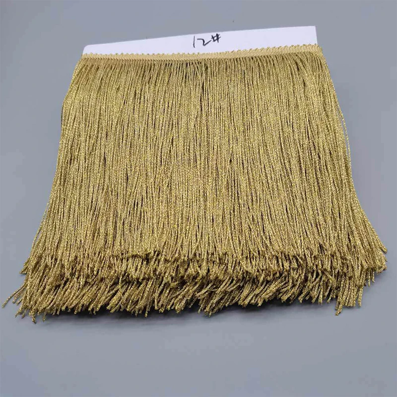10 Meter 15cm Long Fringe Lace Tassel Polyester Lace Trim Ribbon Sew Latin Dress Stage Garment Curtain DIY Accessories
10 Meter 15cm Long Fringe Lace Tassel Polyester Lace Trim Ribbon Sew Latin Dress Stage Garment Curtain DIY Accessories