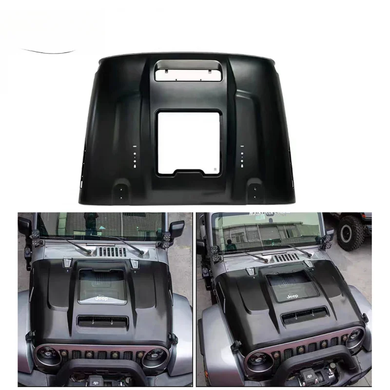 High Quality Liush Engine Cover Hood for Wrangler JK JL Thickened Carbon Steel Car Engine Hood Bonnet Body Kit Glass Hood
High Quality Liush Engine Cover Hood for Wrangler JK JL Thickened Carbon Steel Car Engine Hood Bonnet Body Kit Glass Hood