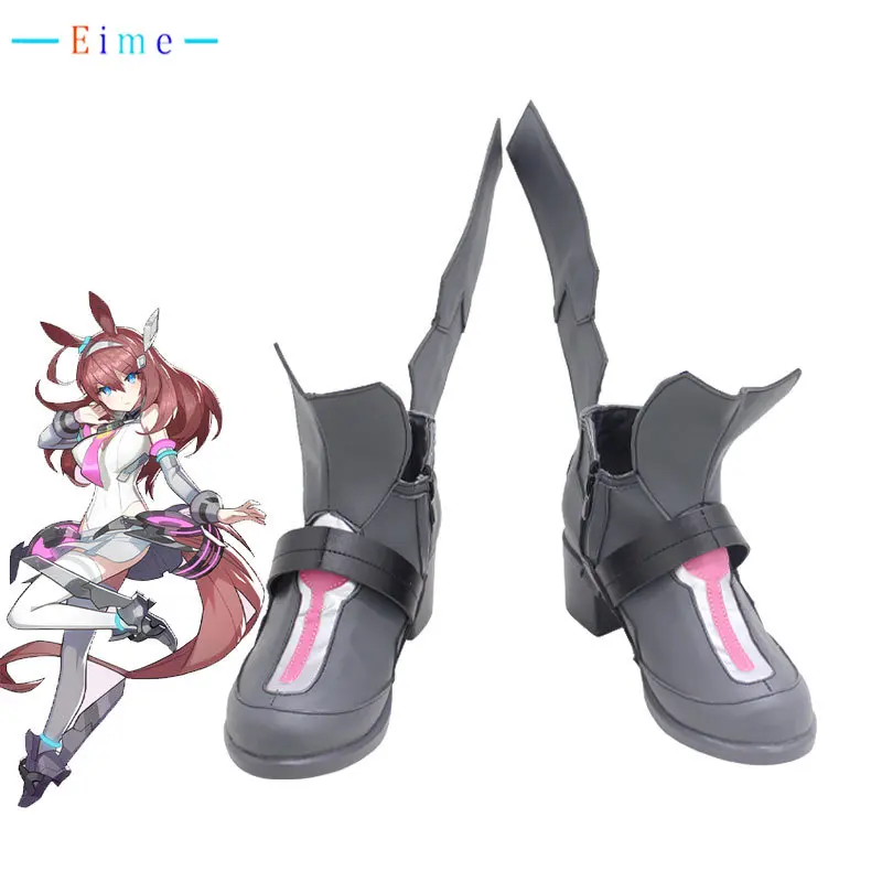 Game Pretty Derby Mihono Bourbon Cosplay Shoes Halloween Carnival Boots Cosplay Prop PU Leather Shoes Custom Made
Game Pretty Derby Mihono Bourbon Cosplay Shoes Halloween Carnival Boots Cosplay Prop PU Leather Shoes Custom Made