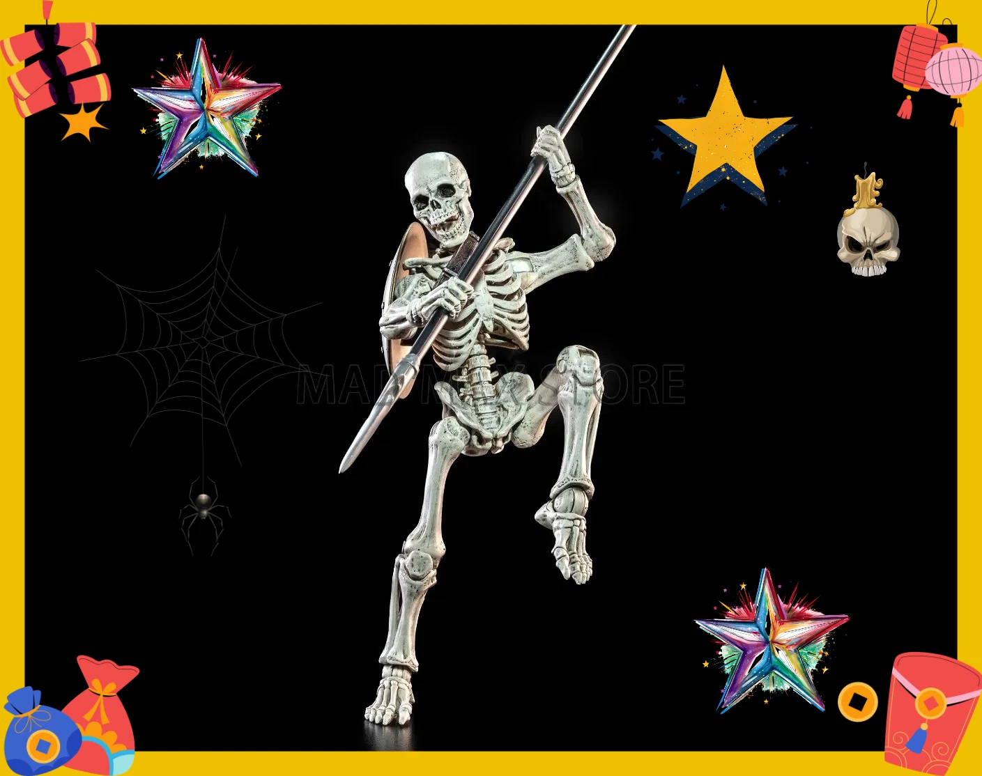 Four Knights Studio 1/12 Soldier Skeleton Limited Edition Full Set 6'' Action Figures Toy In Stock Toy Children's Gift
Four Knights Studio 1/12 Soldier Skeleton Limited Edition Full Set 6'' Action Figures Toy In Stock Toy Children's Gift
