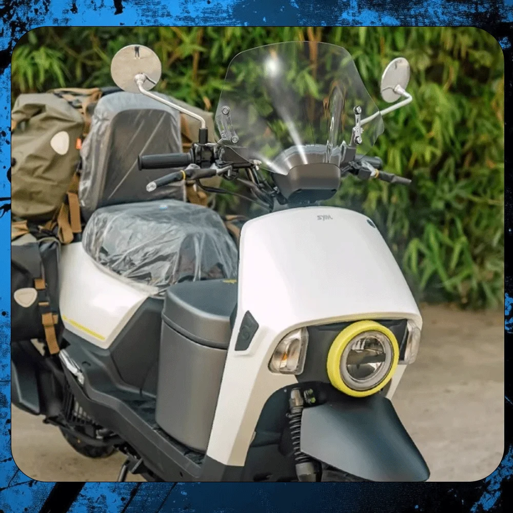 Special windshield accessories modified for SYM 4MICA 125 (Little Ant)
Special windshield accessories modified for SYM 4MICA 125 (Little Ant)