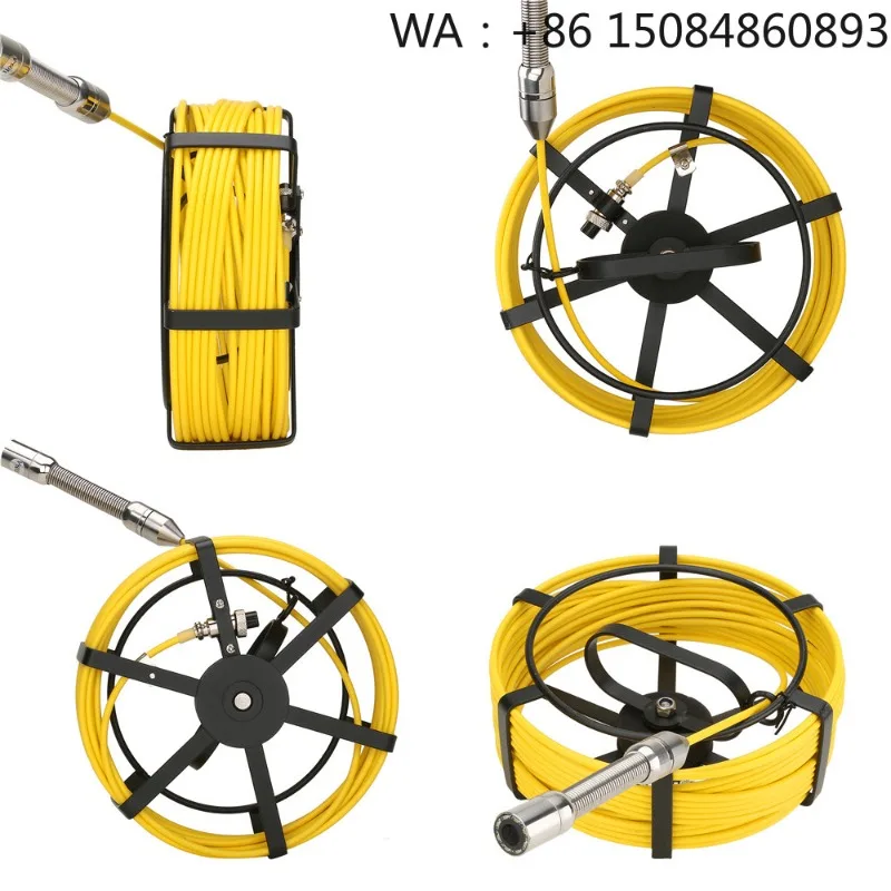 9 Inch AHD 1080P Industrial Endoscope System 10-30m Cable DVR Function 8 Adjustable LEDs Drain Sewer Pipeline Inspection Camera
9 Inch AHD 1080P Industrial Endoscope System 10-30m Cable DVR Function 8 Adjustable LEDs Drain Sewer Pipeline Inspection Camera