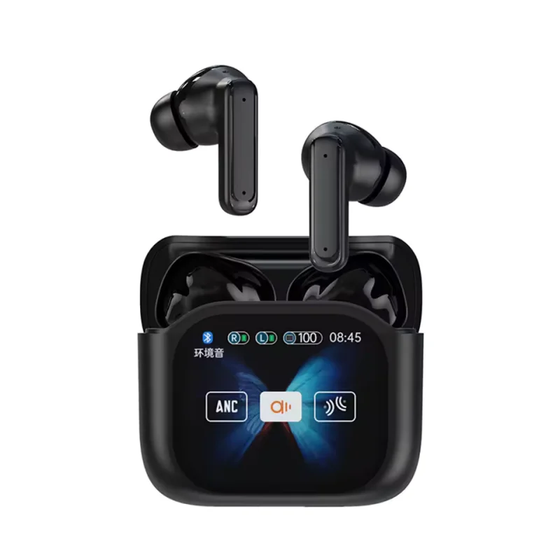 Беспроводные Bluetooth-наушники TWS BY 16 —ANC/ENC с шумоподавлением, суперглубокие басы, сенсорное управление, ЖК-экран, удобный комфорт, подходит
Беспроводные Bluetooth-наушники TWS BY 16 —ANC/ENC с шумоподавлением, суперглубокие басы, сенсорное управление, ЖК-экран, удобный комфорт, подходит