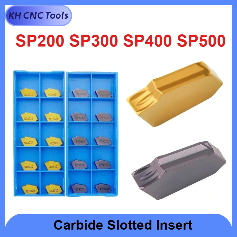 KH 10PCS SP200 SP300 SP400 SP500 NC3030 Slotted Carbide Insert Carbide Inserts Turning Inserts High Quality High Strength Tool
KH 10PCS SP200 SP300 SP400 SP500 NC3030 Slotted Carbide Insert Carbide Inserts Turning Inserts High Quality High Strength Tool