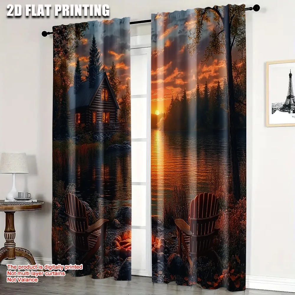2pcs, Popular Curtains 2D print Farmhouse and Sunset Versatile Polyester Fabric (without rod) Stuff Clearance Perfect for Living
2pcs, Popular Curtains 2D print Farmhouse and Sunset Versatile Polyester Fabric (without rod) Stuff Clearance Perfect for Living