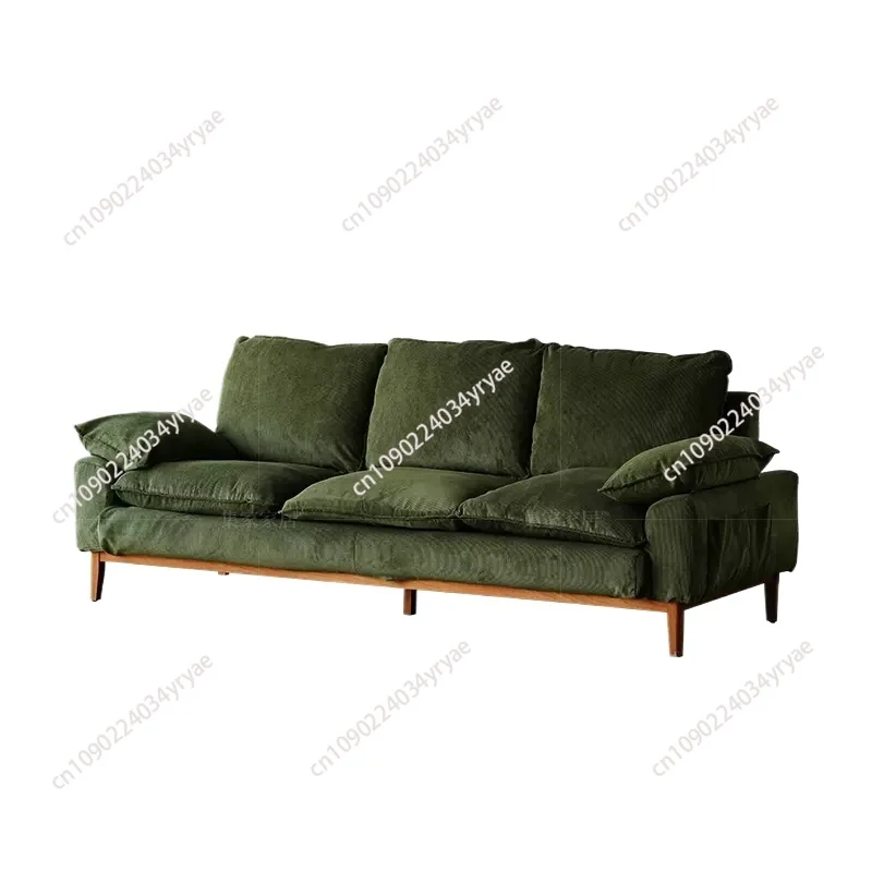 Customizable Nordic Fabric Sofa Living Room Small Unit Corduroy Japanese Simple Modern Retro Trio
Customizable Nordic Fabric Sofa Living Room Small Unit Corduroy Japanese Simple Modern Retro Trio