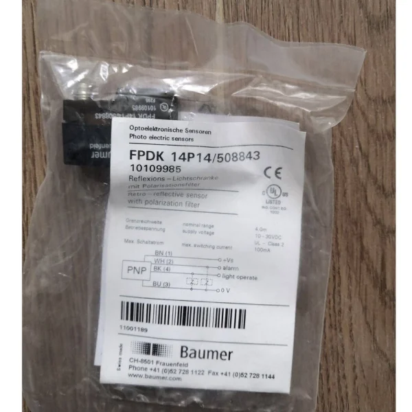 1pc New Original Sensors Fpdk 14p14508843 Fpdk14p14508843 Brand New Original Spot Plc
1pc New Original Sensors Fpdk 14p14508843 Fpdk14p14508843 Brand New Original Spot Plc