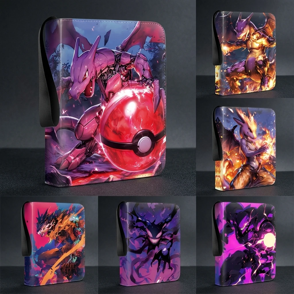 Bandai Pokemon 4or9 Grid Card Album Binder Pokemon Verzamelmap Pikachu Charizard Mewtwo Bulbasaur Trading Card Storage Gift
Bandai Pokemon 4or9 Grid Card Album Binder Pokemon Verzamelmap Pikachu Charizard Mewtwo Bulbasaur Trading Card Storage Gift