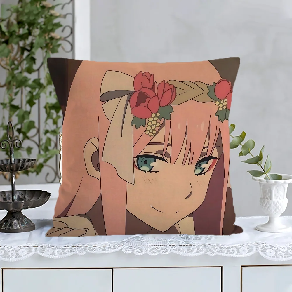 Anime Zero Two Cushions for Decorative Sofa Cushion Covers Living Room Ornamental Pillows Cover Home and Decoration Pillow Cases
Anime Zero Two Cushions for Decorative Sofa Cushion Covers Living Room Ornamental Pillows Cover Home and Decoration Pillow Cases