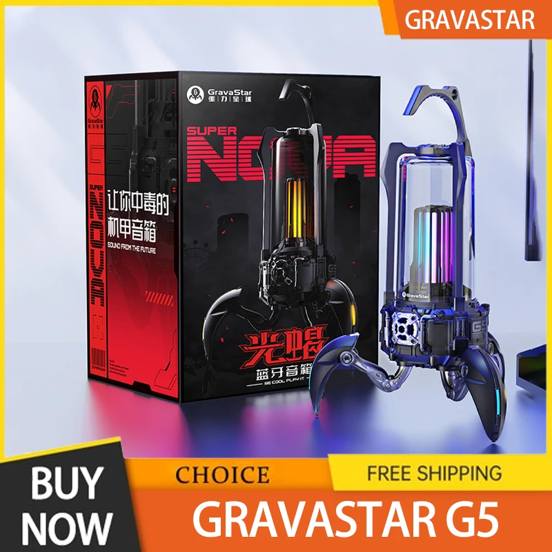Беспроводная Bluetooth-колонка Gravastar G5 Speaker Light Scorpion Alien Mecha для киберспорта, настольная, с высоким качеством звука, подарок
Беспроводная Bluetooth-колонка Gravastar G5 Speaker Light Scorpion Alien Mecha для киберспорта, настольная, с высоким качеством звука, подарок