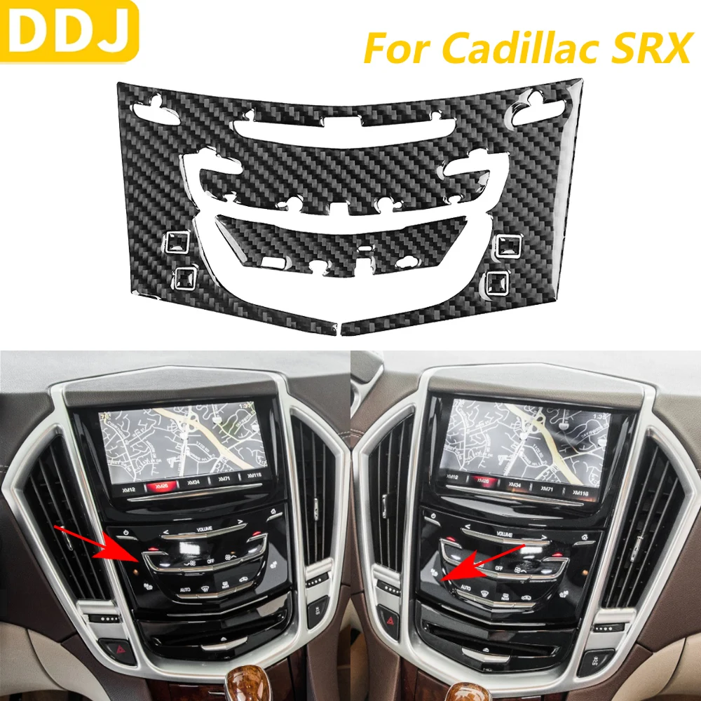 For Cadillac SRX 2013-2016 Carbon Fiber Central Air Conditioning AC Control Panel Trim Cover Car Accessories Interior Sticker
For Cadillac SRX 2013-2016 Carbon Fiber Central Air Conditioning AC Control Panel Trim Cover Car Accessories Interior Sticker