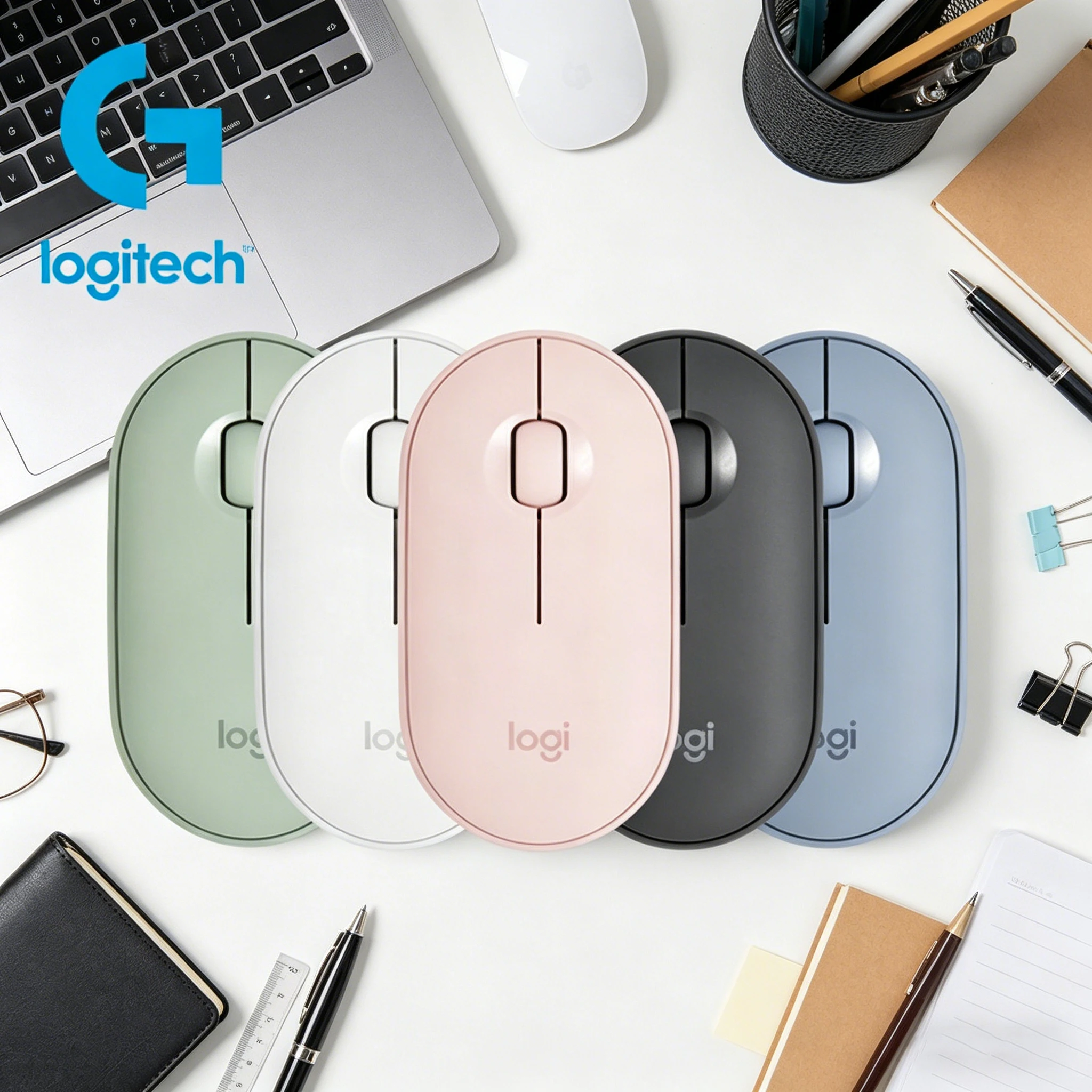 Logitech M350 pebble wireless silent Bluetooth mouse tablet dual-mode silent lightweight mouse M650/M650L/M750 wireless mouse
Logitech M350 pebble wireless silent Bluetooth mouse tablet dual-mode silent lightweight mouse M650/M650L/M750 wireless mouse