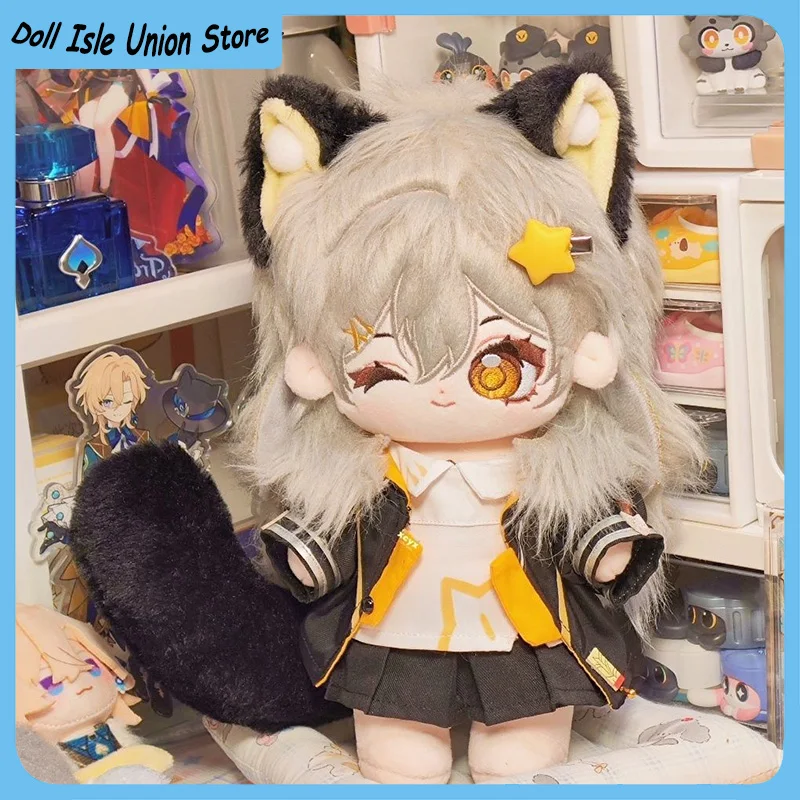 Аниме Role Stelle Honkai:Star Rail, хлопковая кукла с ушками животных, хвостом, 20 см, плюшевая игрушка, нарядная фигурка, плюшевая фигурка
Аниме Role Stelle Honkai:Star Rail, хлопковая кукла с ушками животных, хвостом, 20 см, плюшевая игрушка, нарядная фигурка, плюшевая фигурка