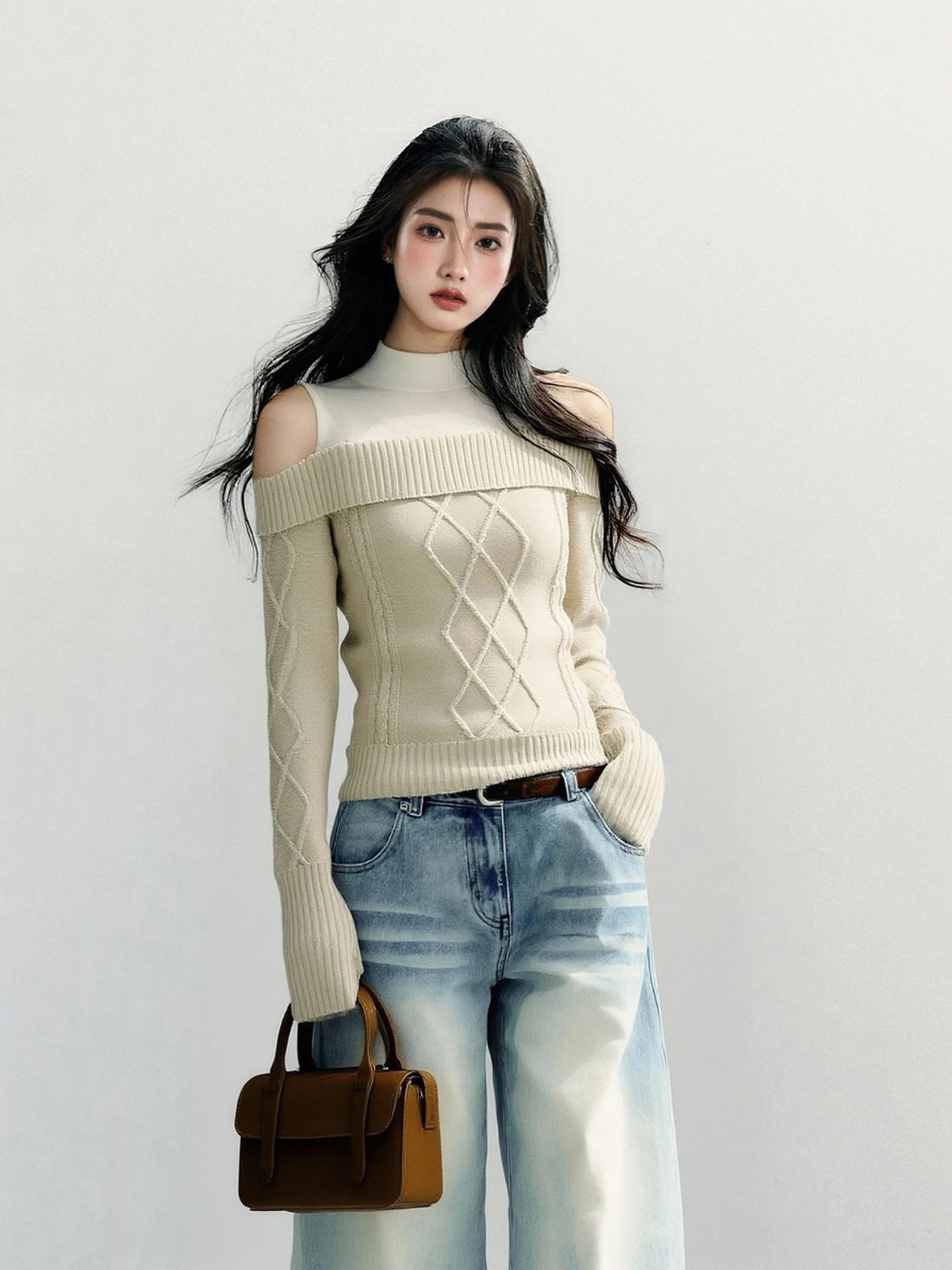 LIXIAOWAN Women's Long Sve off oulder Sweater Ne Hanging Design Loose Fit Soft Material Spring Season Casual Wear
LIXIAOWAN Women's Long Sve off oulder Sweater Ne Hanging Design Loose Fit Soft Material Spring Season Casual Wear