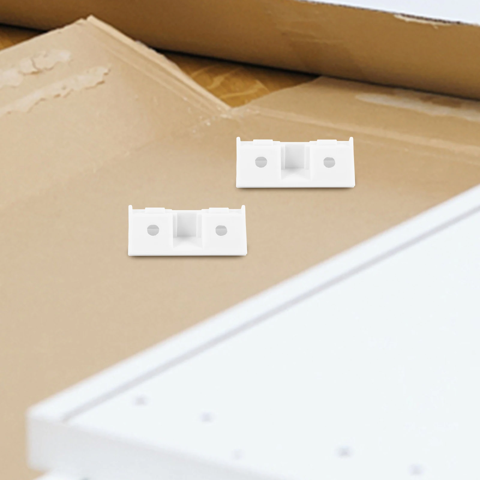 20 Pcs Thickened Covered Corner Brackets White Plastic Furniture Connector Shelf Support Right Angle Cabinet Brackets Sturdy
20 Pcs Thickened Covered Corner Brackets White Plastic Furniture Connector Shelf Support Right Angle Cabinet Brackets Sturdy
