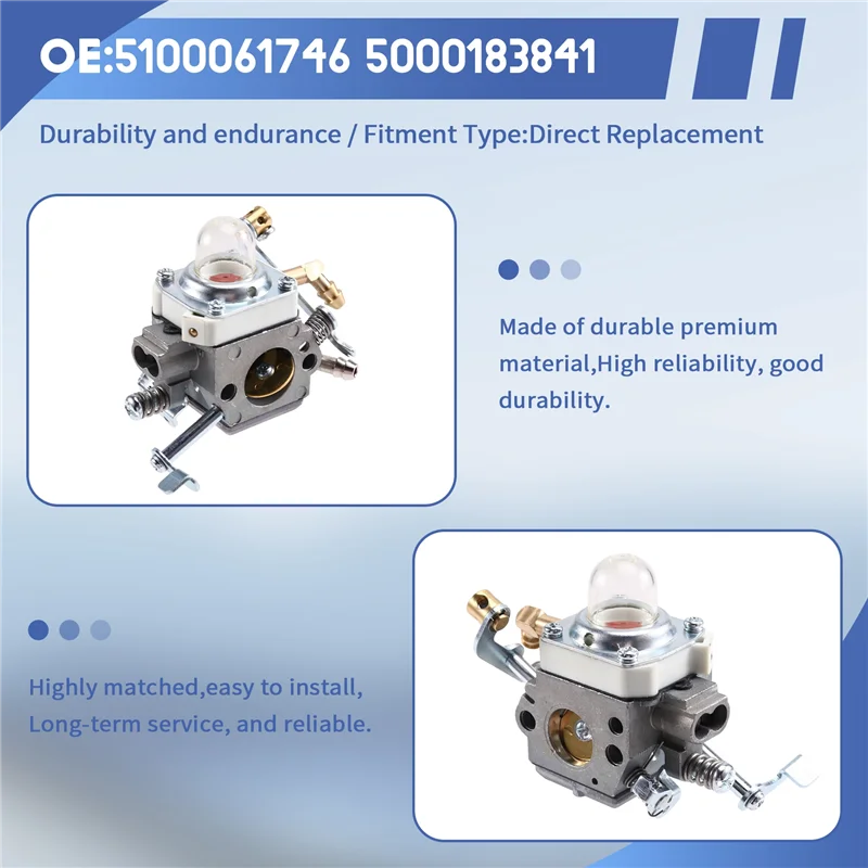 Премиум 5100061746 Карбюратор для WACKER NEUSON WM80 BS50-2I BS60-2I JUMPING JACK WALBRO HDA281 HDA29 HDA356 BS50 Rep 5000183841 
Премиум 5100061746 Карбюратор для WACKER NEUSON WM80 BS50-2I BS60-2I JUMPING JACK WALBRO HDA281 HDA29 HDA356 BS50 Rep 5000183841