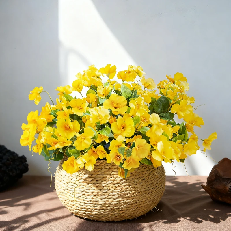 Artificial Flowers Silk Hibiscus Bouquet Fake Flower Home Decoration Balcony Garden Flowers Hotel Office Decoration Outdoor
Artificial Flowers Silk Hibiscus Bouquet Fake Flower Home Decoration Balcony Garden Flowers Hotel Office Decoration Outdoor