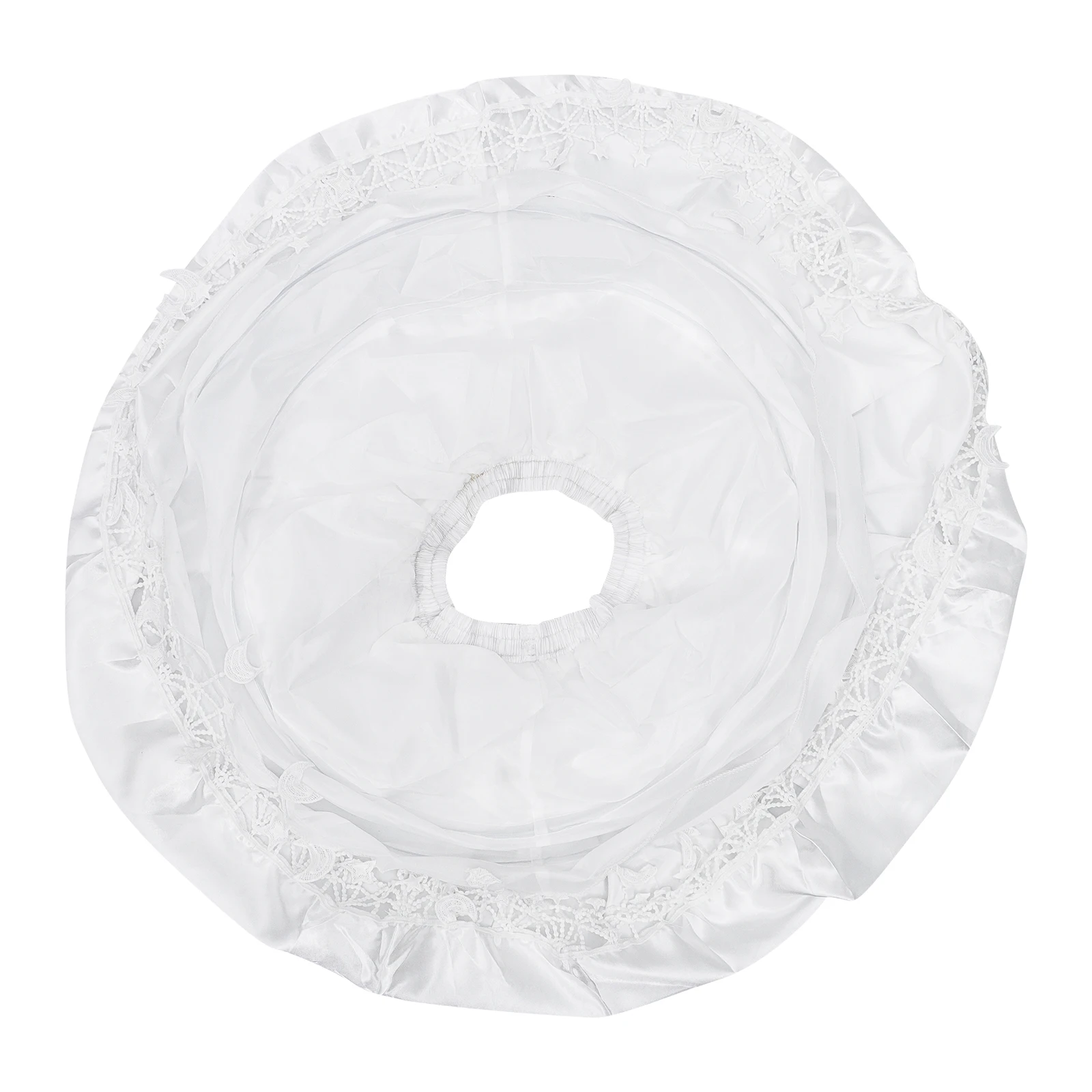 Adjustable Petticoat Gauze Underskirt Liner White Ruffled Mid Length Pettiskirt Suitable Wedding Dresses Lolita 
Adjustable Petticoat Gauze Underskirt Liner White Ruffled Mid Length Pettiskirt Suitable Wedding Dresses Lolita