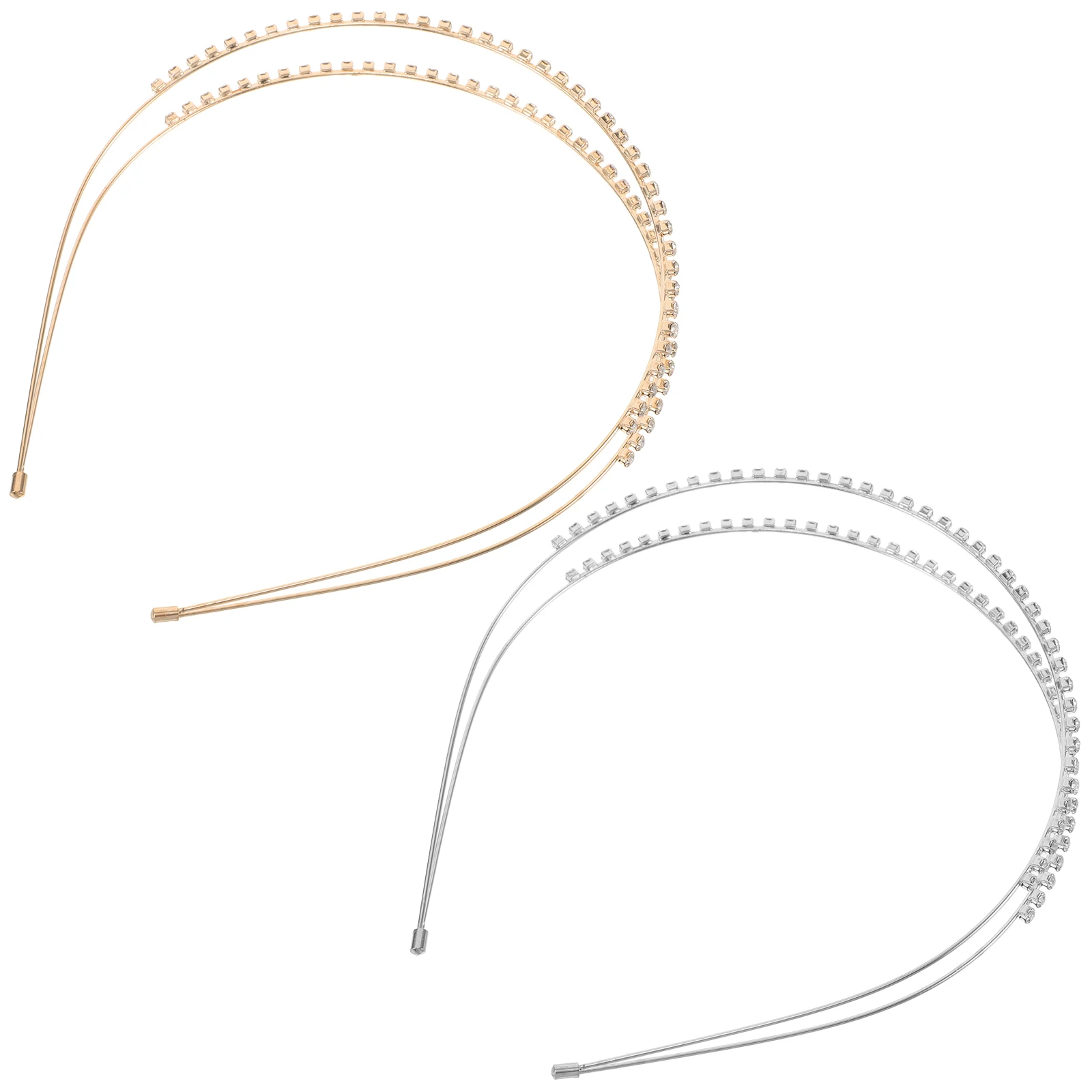 2pcs Rhinestone Headbands Water Diamond Hair Accessories Durable Materials Double Layer Comfortable Fit Wedding Party Prom
2pcs Rhinestone Headbands Water Diamond Hair Accessories Durable Materials Double Layer Comfortable Fit Wedding Party Prom